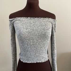 Hollister off the shoulder top